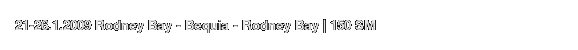 21-26.1.2009 Rodney Bay - Bequia - Rodney Bay | 150 SM